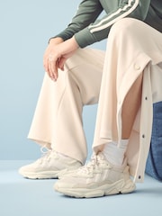 adidas Originals Light Brown Ozweego Trainers - Image 1 of 12