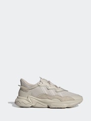adidas Originals Light Brown Ozweego Trainers - Image 3 of 12