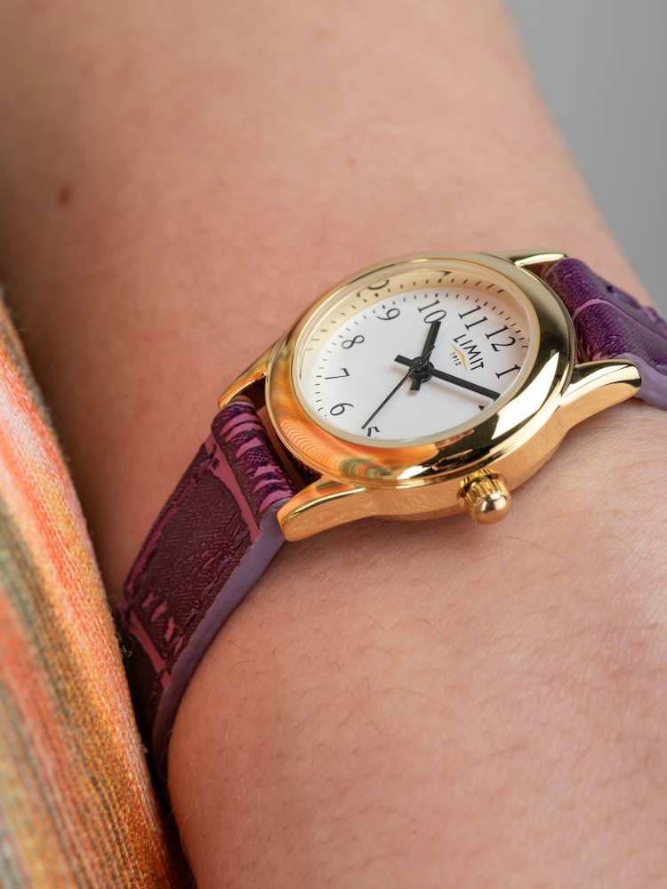Limit Ladies Purple Classic Watch - Image 7 of 7