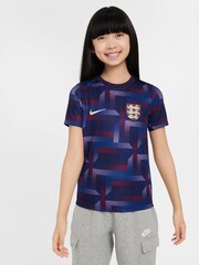 Nike Purple England Academy Pre Match Football Top - Image 1 of 6