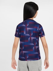 Nike Purple England Academy Pre Match Football Top - Image 2 of 6