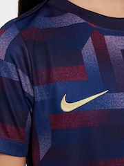 Nike Purple England Academy Pre Match Football Top - Image 5 of 6