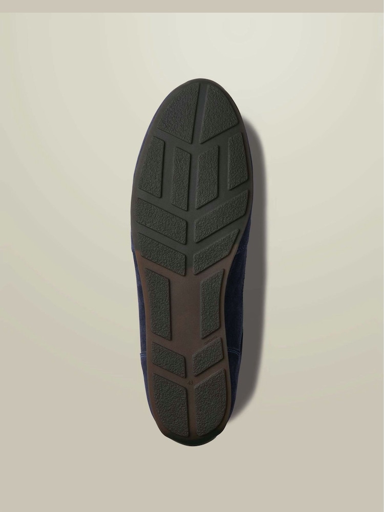 Charles Tyrwhitt Blue Leather Smart Trainers - Image 4 of 4 Charles Tyrwhitt Blue Leather Smart Trainers - Image 4 of 4