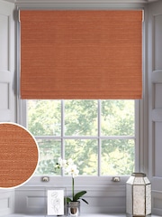 Rust Orange Voyage Maison Jasper Made To Measure Roman Blind - Image 1 of 6