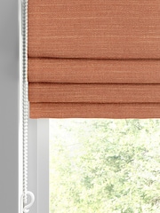 Rust Orange Voyage Maison Jasper Made To Measure Roman Blind - Image 2 of 6