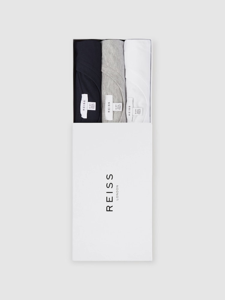 Reiss Multi Bless 9-14 yrs Crew Neck T-Shirts 3 Pack - Image 1 of 6