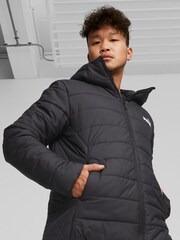 Puma Black Essential Coat Jacket - Image 1 of 7