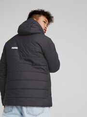 Puma Black Essential Coat Jacket - Image 2 of 7