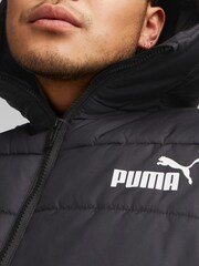 Puma Black Essential Coat Jacket - Image 4 of 7