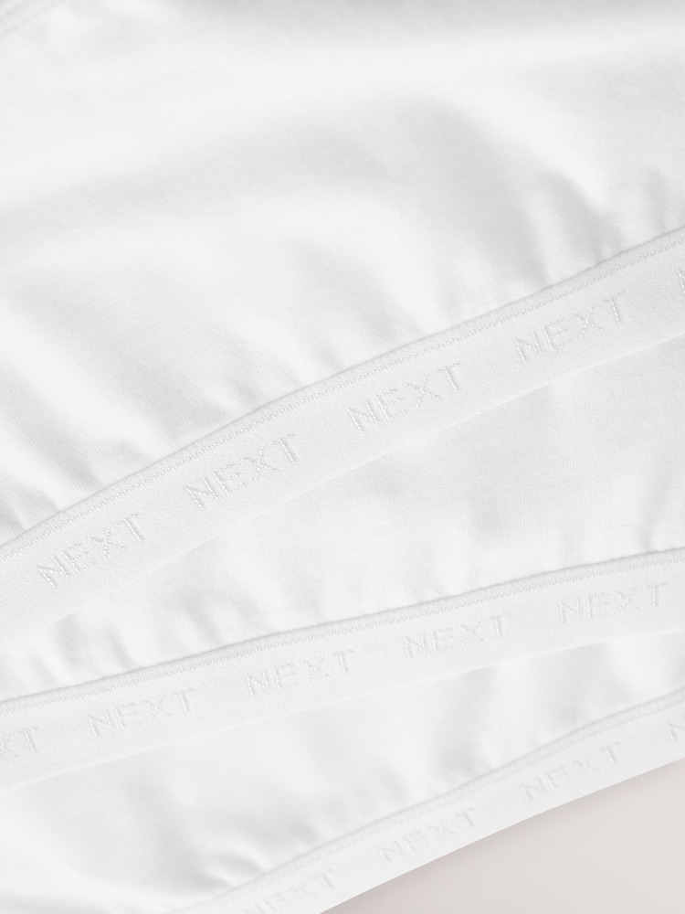 White Racer Back Crop Top 3 Pack (5-16yrs) - Image 4 of 4