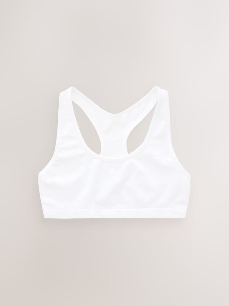 Bela - Seamfree Racer Crop Tops 2 Pack (7-16yrs) - Slika 2 iz 2 Bela - Seamfree Racer Crop Tops 2 Pack (7-16yrs) - Slika 2 iz 2