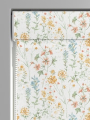 Laura Ashley Pale Gold Wild Meadow Made to Measure 100% Cotton Roman Blinds - Image 3 of 6