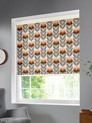 Orla Kiely Orange Rosebud Made To Measure Roller Blind - Image 2 of 3