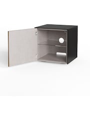 Frank Olsen Black Smart LED Side Table - Image 10 of 11