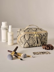 Katie Loxton White Soho Medium Make Up / Wash Bag - Image 1 of 5