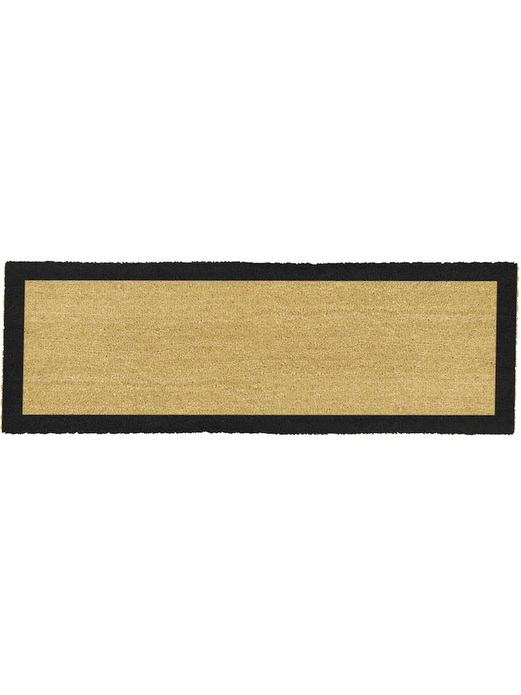 Artsy Mats שטיחון כניסה לחצר עשוי סיבי קוקוס עם עיטור מסגרת בצבע שחור - תמונה 6 מתוך 6 Artsy Mats שטיחון כניסה לחצר עשוי סיבי קוקוס עם עיטור מסגרת בצבע שחור - תמונה 6 מתוך 6