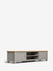 Dove Grey Malvern Oak Effect Up to 80 inch TV Unit - Image 3 of 8