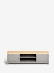 Dove Grey Malvern Oak Effect Up to 80 inch TV Unit - Image 5 of 8