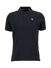 Barbour® Black Classic Polo Shirt - Image 7 of 8