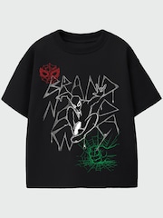 Rags & Rascals Black Marvel Spider-Man Brand New Day Web T-Shirt - Image 1 of 3