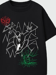 Rags & Rascals Black Marvel Spider-Man Brand New Day Web T-Shirt - Image 2 of 3