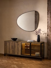Dark Bronx Glass Lit Sideboard - Image 1 of 8