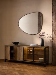 Dark Bronx Glass Lit Sideboard - Image 3 of 8