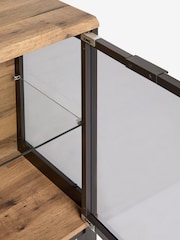 Dark Bronx Glass Lit Sideboard - Image 4 of 8