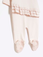 River Island Pink Baby Girls Graphic Sleepsuit - Image 4 of 4