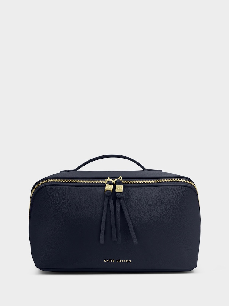 Azul - Katie Loxton Soho Large Make Up / Wash Bag - Imagem 1 de 4