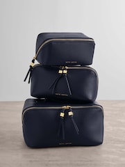 Azul - Katie Loxton Soho Large Make Up / Wash Bag - Imagem 4 de 4