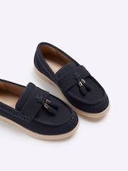 River Island mokasini iz semiša z resicami za dečke  Immy - Slika 4 iz 4