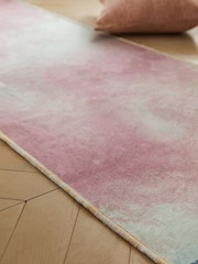 Light Pink Washable Lilja Abstract Runner - Image 2 of 6