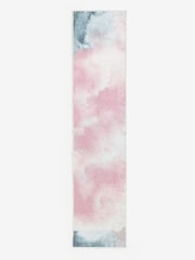 Light Pink Washable Lilja Abstract Runner - Image 6 of 6