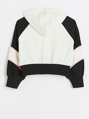River Island Active Sweatshirt mit durchgehendem Reißverschluss für Mädchen - Bild 2 von 4