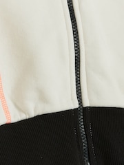 River Island Active Sweatshirt mit durchgehendem Reißverschluss für Mädchen - Bild 4 von 4