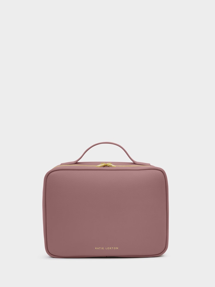Katie Loxton Pink Hanging Wash Bag - Image 2 of 5