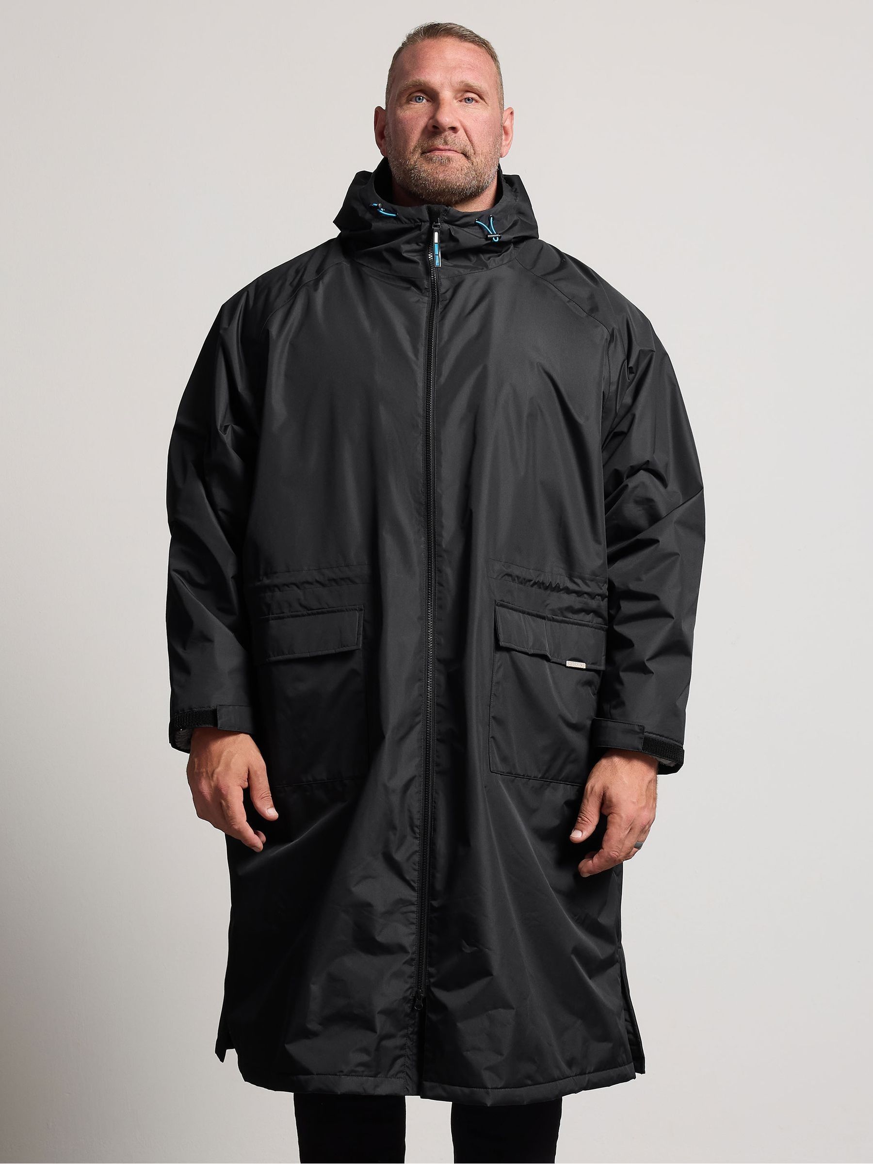 Badrhino Changing Robe Coat - Black - Image 3