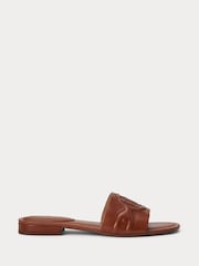 Lauren Ralph Lauren Alegra III Nappa Leather Slider Sandals - Image 3 of 6