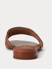 Lauren Ralph Lauren Alegra III Nappa Leather Slider Sandals - Image 6 of 6