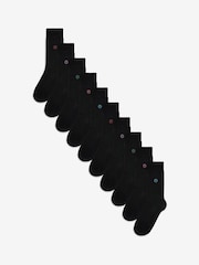Rainbow 10 Pack Embroidered Lasting Fresh Socks - Image 2 of 9