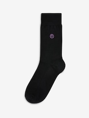 Rainbow 10 Pack Embroidered Lasting Fresh Socks - Image 7 of 9