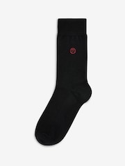 Rainbow 10 Pack Embroidered Lasting Fresh Socks - Image 8 of 9