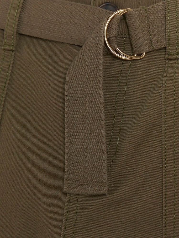River Island dekleta Srebrna kost Belted kargo hlače (z žepi na hlačnicah) 100% Cotton hlače - Slika 4 iz 4 River Island dekleta Srebrna kost Belted kargo hlače (z žepi na hlačnicah) 100% Cotton hlače - Slika 4 iz 4