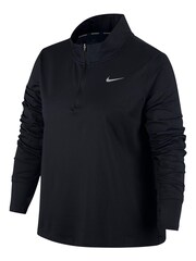 Nike Black Element 1/2-Zip Running Top - Image 7 of 8