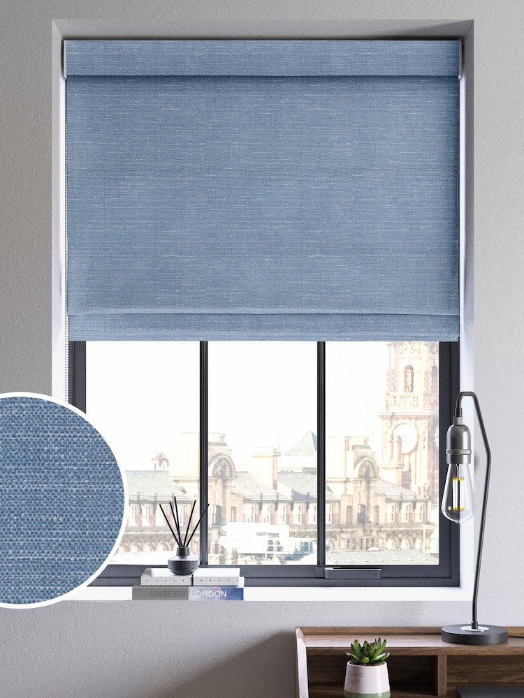 Blue Voyage Maison Jasper Made To Measure Roman Blind - Image 1 of 6