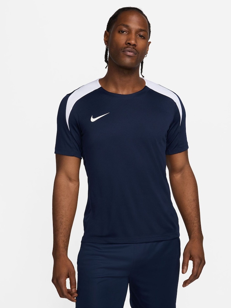 Nike Obisidian Navy Strike Dri-FIT Training T-Shirt - Image 1 of 5