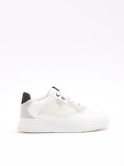 Blanco - Zapatillas de deporte de malla para niño de River Island - Imagen 1 de 5