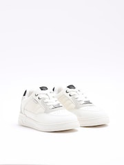 Blanco - Zapatillas de deporte de malla para niño de River Island - Imagen 2 de 5