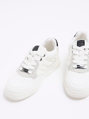 Blanco - Zapatillas de deporte de malla para niño de River Island - Imagen 5 de 5